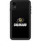 University of Colorado CU Logo on Black iPhone XR Waterproof Case