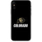 University of Colorado CU Logo on Black iPhone XS Max Skin