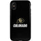 University of Colorado CU Logo on Black iPhone XS Pro Case