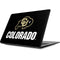 University of Colorado CU Logo on Black Apple MacBook Skin