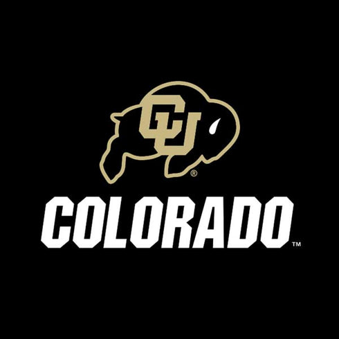 University of Colorado CU Logo on Black Moto E5 Play Skin