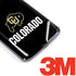 University of Colorado CU Logo on Black Moto E5 Plus Skin