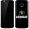 University of Colorado CU Logo on Black Moto G6 Skin