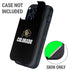 University of Colorado CU Logo on Black Otterbox Defender iPhone Skin