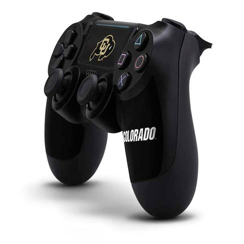 University of Colorado CU Logo on Black PS4 Pro/Slim Controller Skin