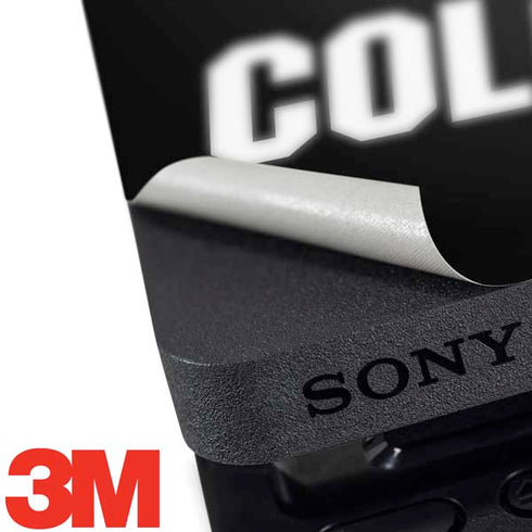 University of Colorado CU Logo on Black PS4 Slim Skin