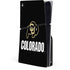 University of Colorado CU Logo on Black PS5 Slim Disk Console Skin