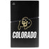 University of Colorado CU Logo on Black PS5 Slim Disk Console Skin
