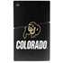 University of Colorado CU Logo on Black PS5 Slim Digital Edition Console Skin