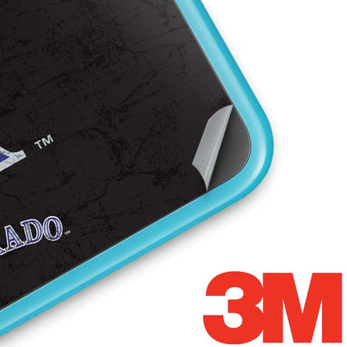 MLB Colorado Rockies - Solid Distressed Nintendo 2DS XL (2017) Skin