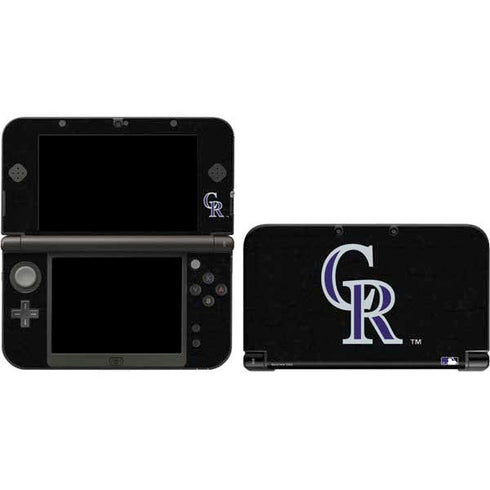 MLB Colorado Rockies - Solid Distressed 3DS XL 2015 Skin