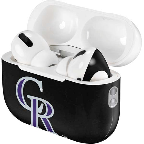 MLB Colorado Rockies - Solid Distressed AirPods Pro 2nd Gen Skin
