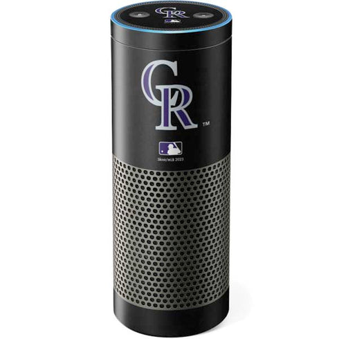 MLB Colorado Rockies - Solid Distressed Amazon Echo Skin