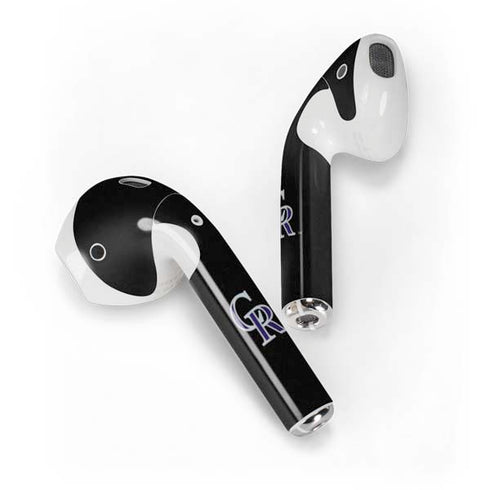 MLB Colorado Rockies - Solid Distressed Apple AirPods 2 Skin