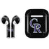 MLB Colorado Rockies - Solid Distressed Apple AirPods Skin