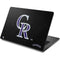 MLB Colorado Rockies - Solid Distressed Dell Chromebook Skin