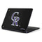 MLB Colorado Rockies - Solid Distressed Samsung Chromebook Skin