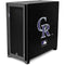 MLB Colorado Rockies - Solid Distressed Corsair 4000D Tempered Glass Mid-Tower ATX Case Skin