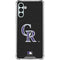 MLB Colorado Rockies - Solid Distressed Galaxy A13 5G Clear Case