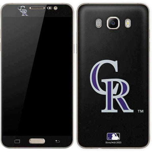 MLB Colorado Rockies - Solid Distressed Galaxy J7 Skin