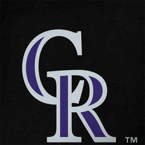 MLB Colorado Rockies - Solid Distressed Galaxy Note 8 Skin