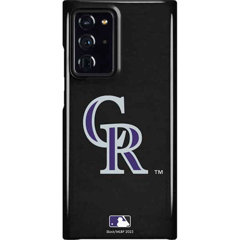 MLB Colorado Rockies - Solid Distressed Galaxy Note20 Ultra 5G Lite Case