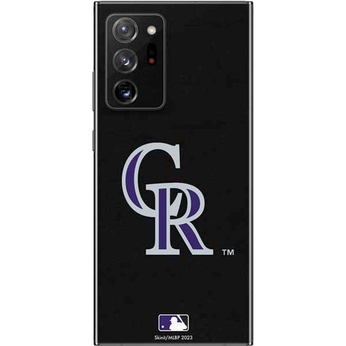 MLB Colorado Rockies - Solid Distressed Galaxy Note20 Ultra 5G Skin