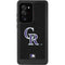 MLB Colorado Rockies - Solid Distressed Galaxy Note20 Ultra 5G Waterproof Case