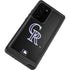 MLB Colorado Rockies - Solid Distressed Galaxy Note20 Ultra 5G Waterproof Case