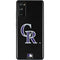 MLB Colorado Rockies - Solid Distressed Galaxy S20 Fan Edition Skin