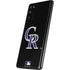 MLB Colorado Rockies - Solid Distressed Galaxy S20 Fan Edition Skin