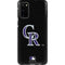 MLB Colorado Rockies - Solid Distressed Galaxy S20 Pro Case
