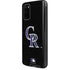 MLB Colorado Rockies - Solid Distressed Galaxy S20 Pro Case