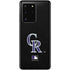 MLB Colorado Rockies - Solid Distressed Galaxy S20 Ultra 5G Skin