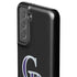 MLB Colorado Rockies - Solid Distressed Galaxy S21 5G Pro Case