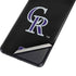 MLB Colorado Rockies - Solid Distressed Galaxy S21 Ultra 5G Skin