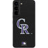 MLB Colorado Rockies - Solid Distressed Galaxy S22 Skin