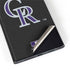 MLB Colorado Rockies - Solid Distressed Galaxy S22 Ultra Skin