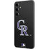 MLB Colorado Rockies - Solid Distressed Galaxy S23 FE Skin