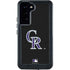 MLB Colorado Rockies - Solid Distressed Galaxy S23 Plus Waterproof Case