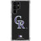 MLB Colorado Rockies - Solid Distressed Galaxy S24 Ultra Clear Case