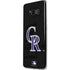 MLB Colorado Rockies - Solid Distressed Galaxy S8 Plus Skin