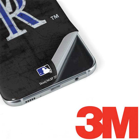 MLB Colorado Rockies - Solid Distressed Galaxy S8 Skin