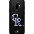 MLB Colorado Rockies - Solid Distressed Galaxy S9 Plus Skin