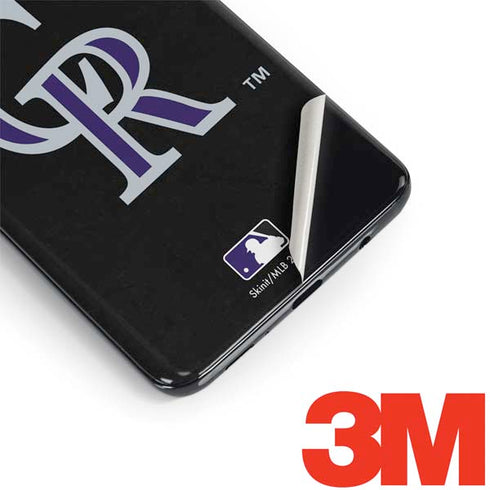 MLB Colorado Rockies - Solid Distressed Galaxy S9 Skin