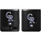 MLB Colorado Rockies - Solid Distressed Galaxy Z Flip Skin