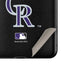 MLB Colorado Rockies - Solid Distressed Galaxy Z Flip Skin