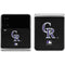 MLB Colorado Rockies - Solid Distressed Galaxy Z Flip4 5G Skin