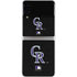 MLB Colorado Rockies - Solid Distressed Galaxy Z Flip4 5G Skin