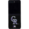 MLB Colorado Rockies - Solid Distressed Galaxy Z Flip5 5G Skin